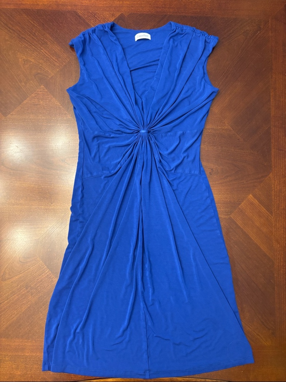 Calvin Klein Deep Blue V-Neck Top